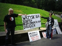 Demonstracja przeciwko zmianom w kodeksie pracy